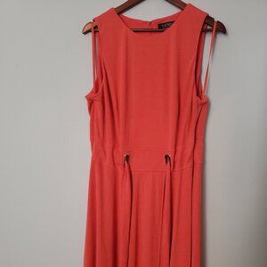 Ralph Lauren Orange Dress